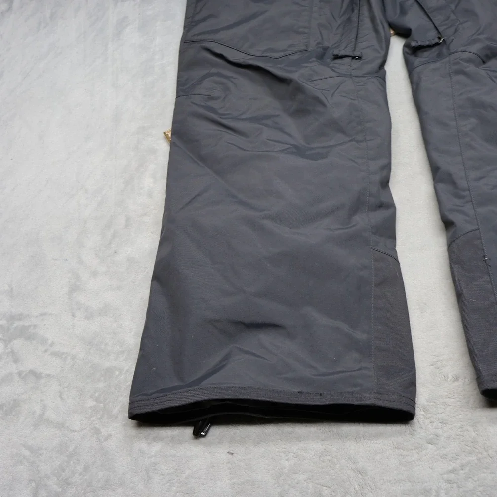 North Face Snow Pants Mens Large Short Black‎ Cargo Ski Winter Wind Rain 36x32